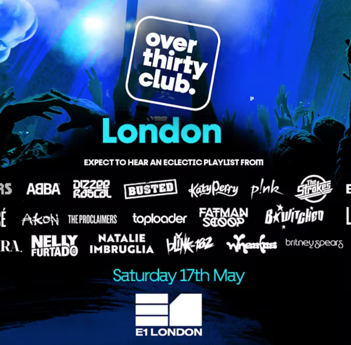 OVER 30's CLUB E1