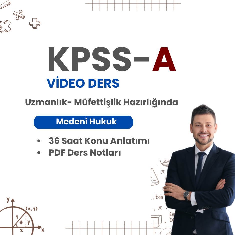KPSS A Medeni Hukuk 2026 - (Video Kayıt)