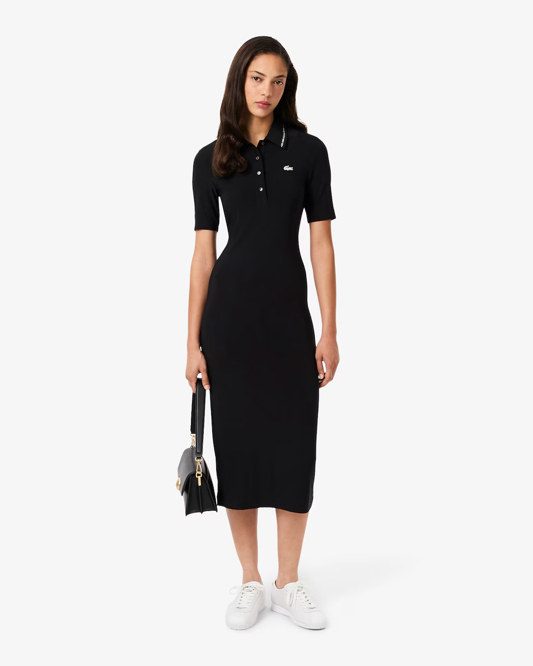 Crocodile Polo Collar Dress