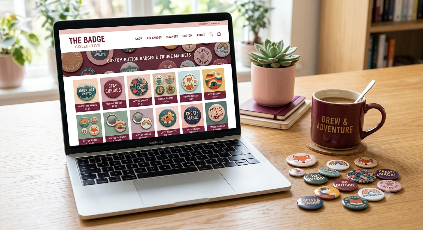 Build a Badge-Selling Website — No Code, No Hosting Bills