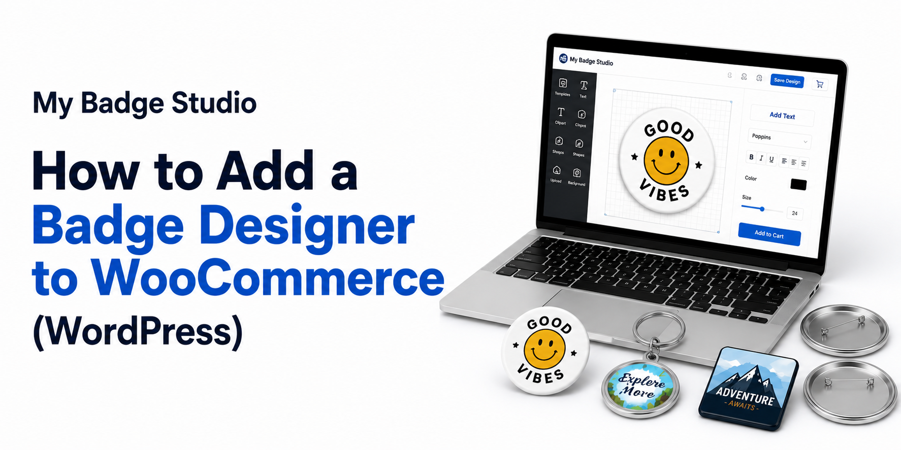 How to Add a Badge Designer to WooCommerce (WordPress)