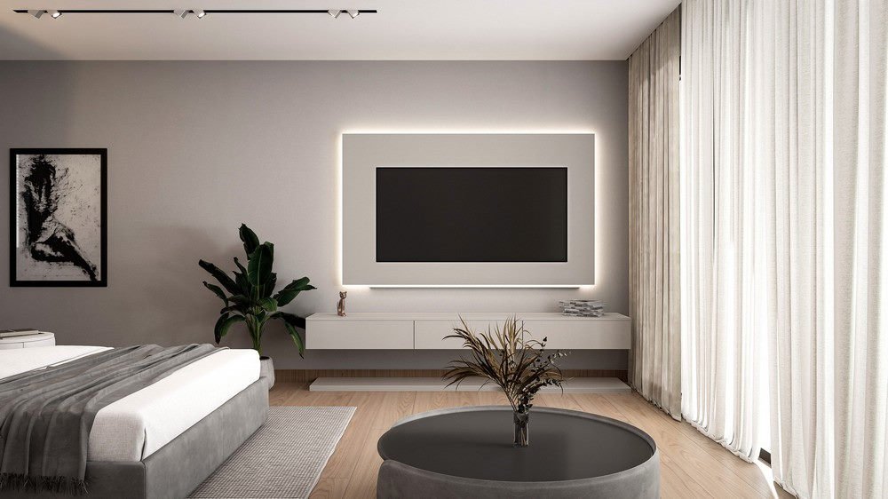 Studio penthouse in esentepe