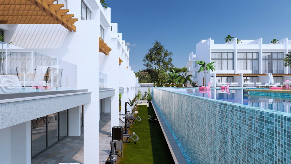 Studio apartment in bahceli