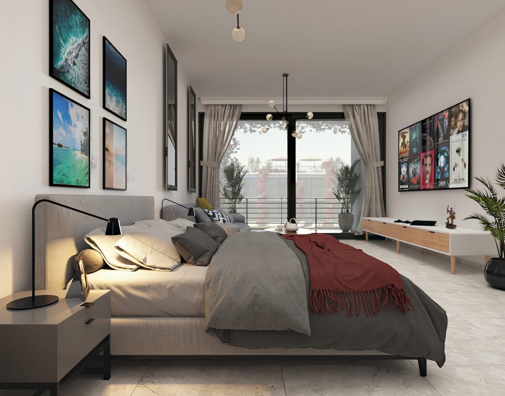 Studio apartment in esentepe