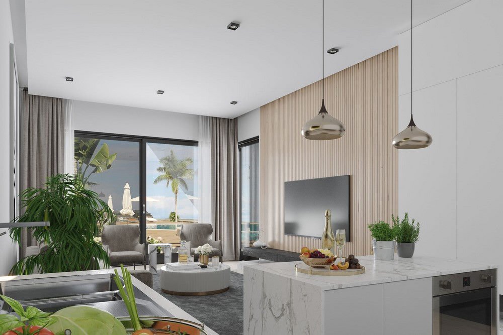 2 bedroom penthouse in esentepe