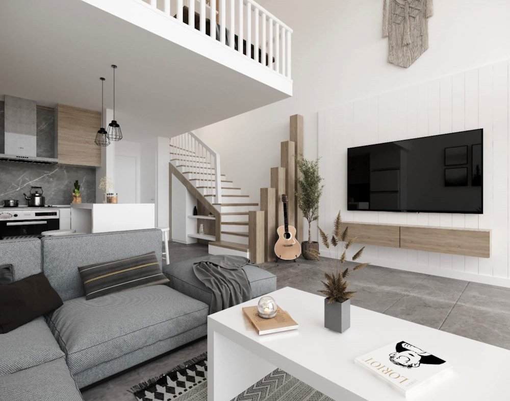 1 bedroom penthouse in kucuk erenkoy