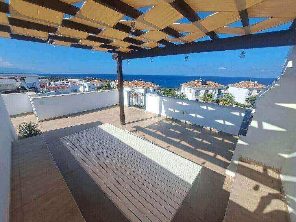 3 bedroom penthouse in esentepe