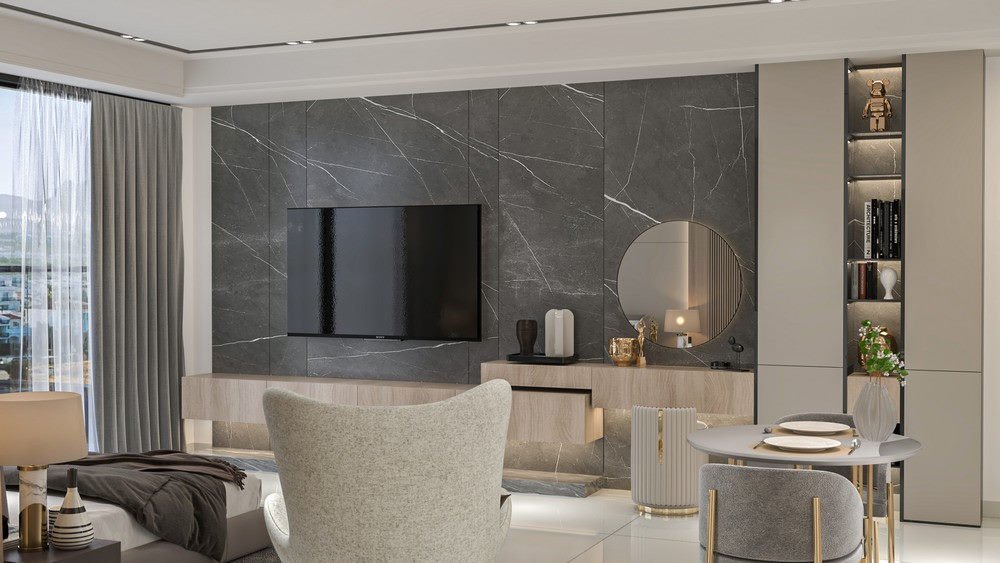 Studio apartment in esentepe