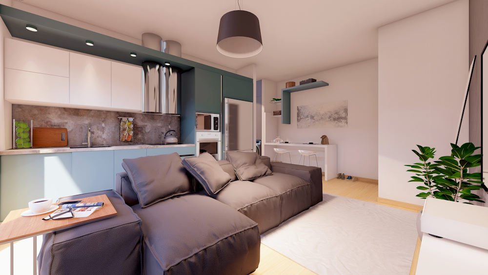 1 bedroom penthouse in bogaz