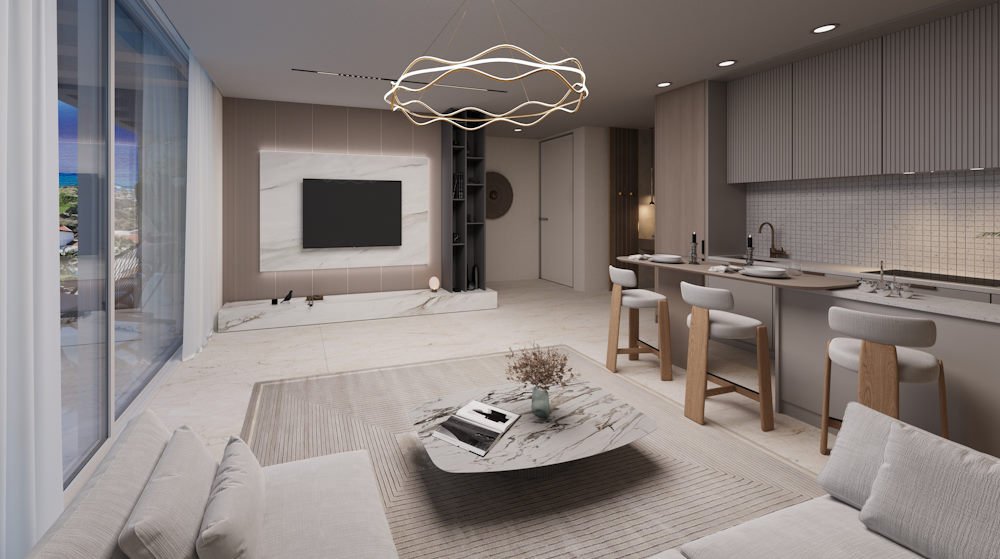 2 bedroom apartment in esentepe