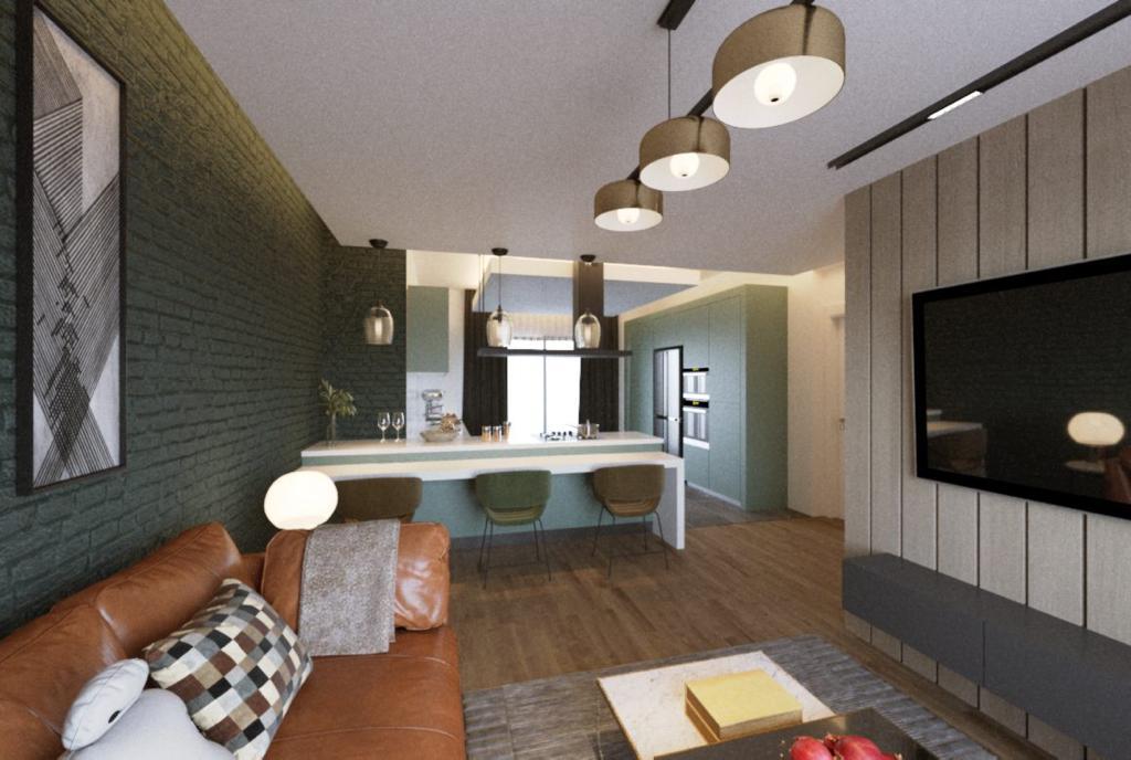 3 bedroom apartment in esentepe