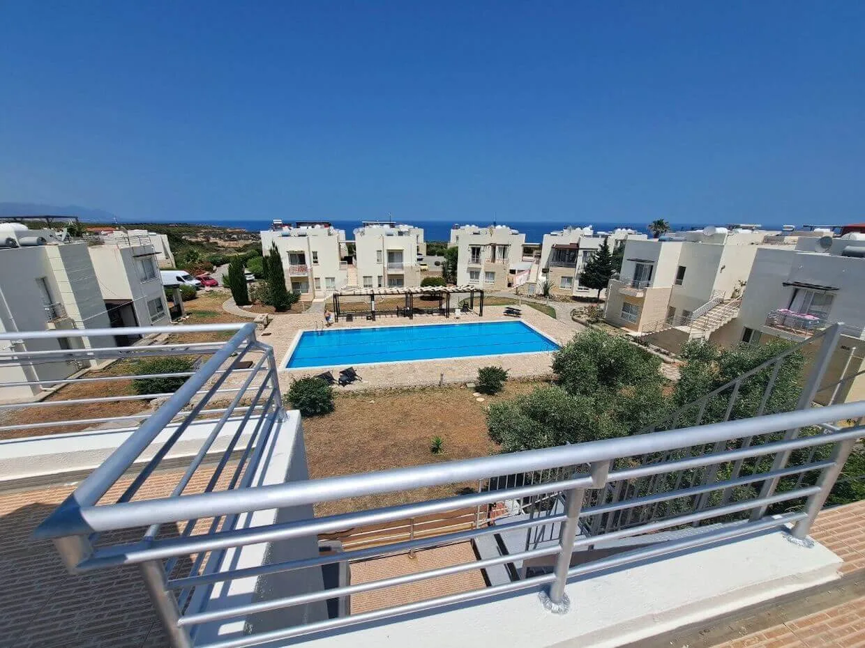 2 bedroom penthouse in esentepe