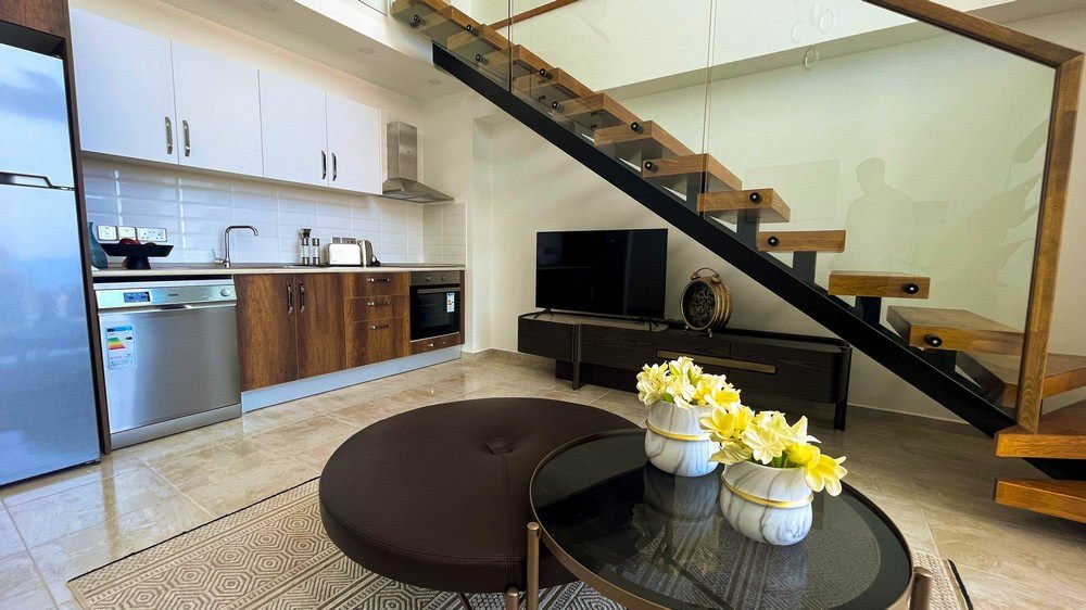 2 bedroom penthouse in esentepe