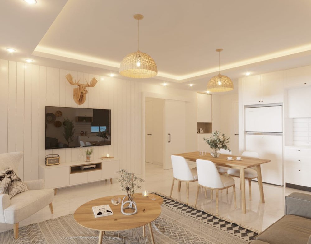 2 bedroom penthouse in kucuk erenkoy