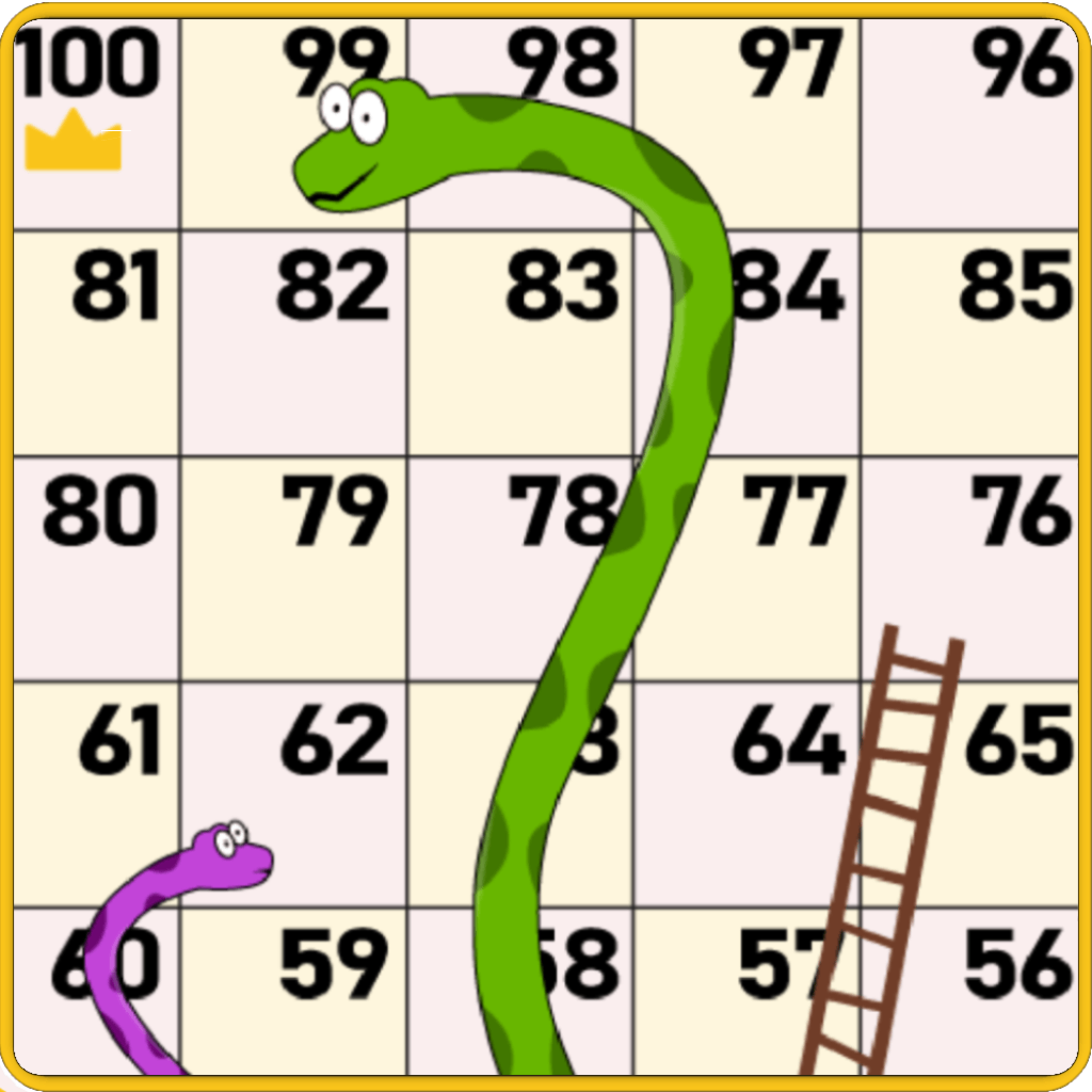 Easy Snakes and Ladders Game