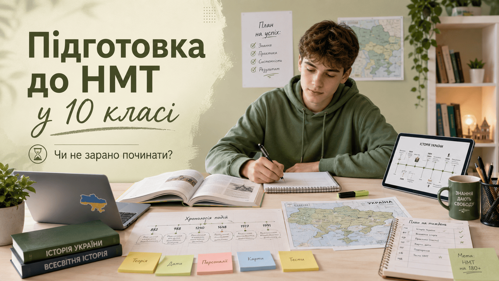 Підготовка до НМТ у 10 класі: чи не зарано