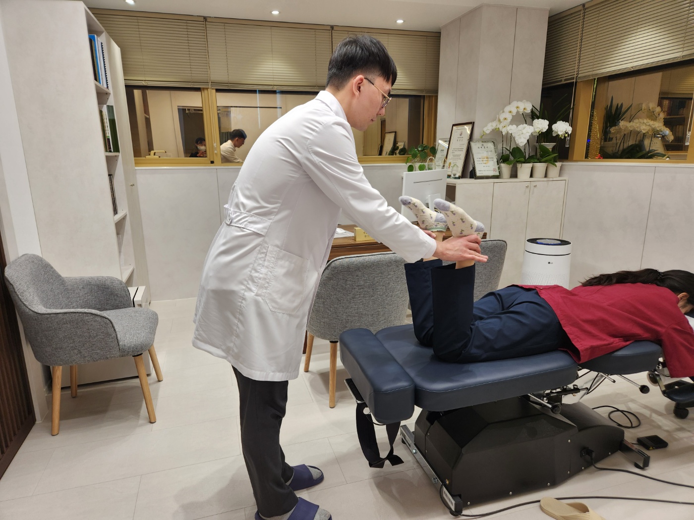 추나요법 치료 장비