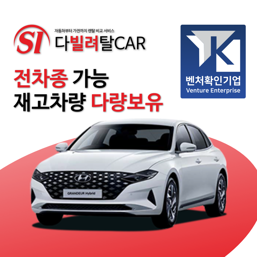 그랜저 장기렌트 외관