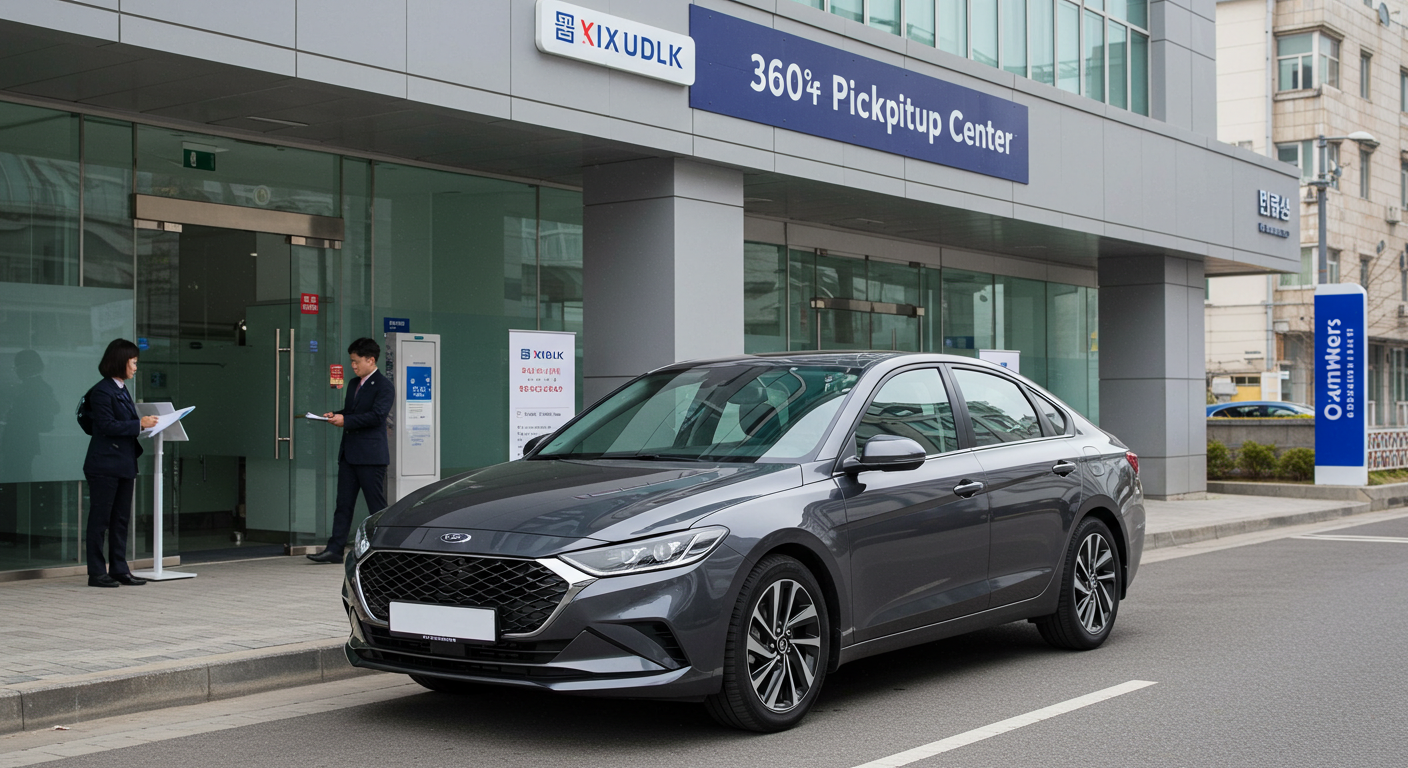 차량 렌트 전경 이미지