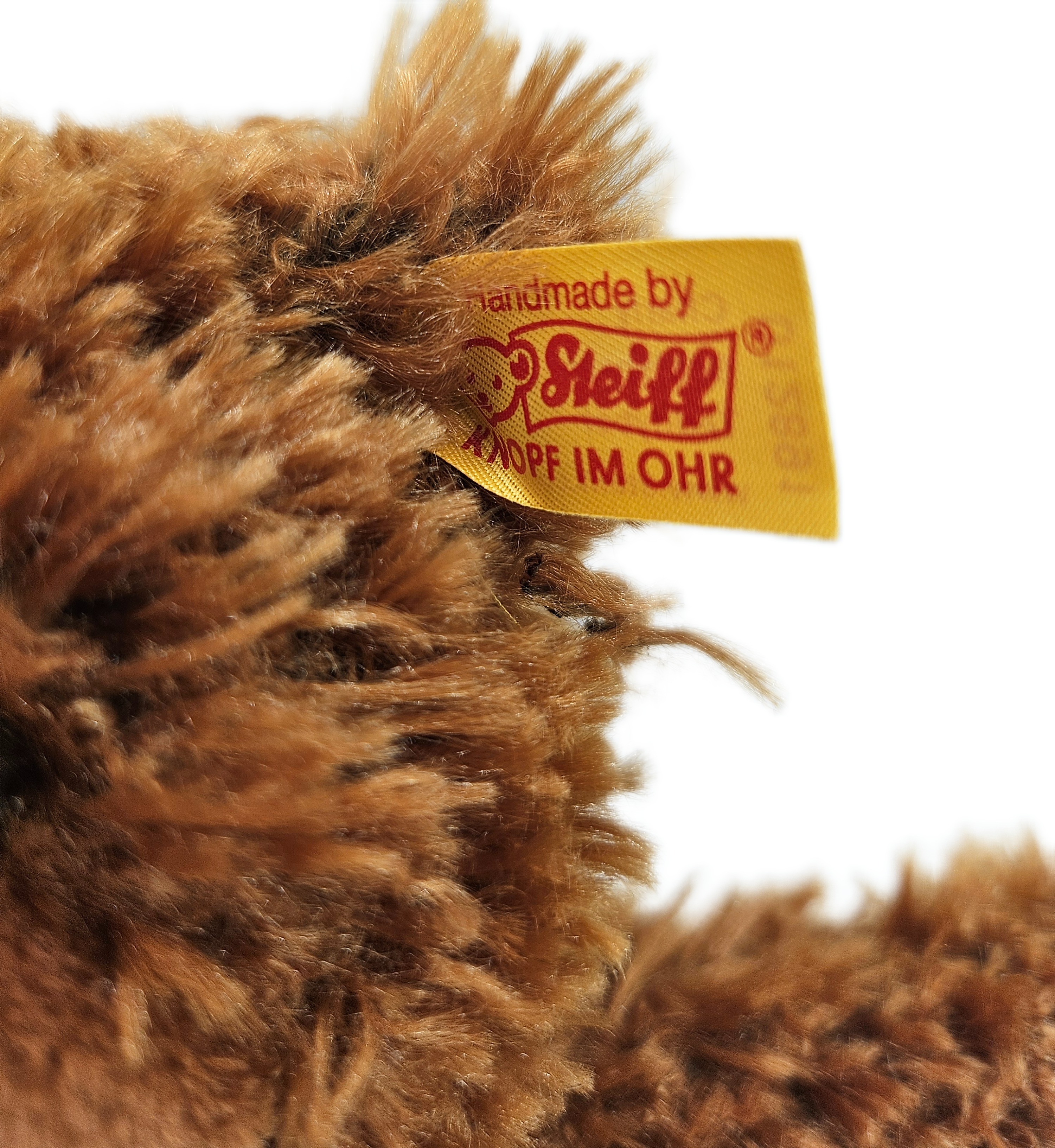 как выглядит Steiff Charly Bear 9in Plush Schlenker-Teddyb r Puppen im Ohr Classic Teddy Bear фото