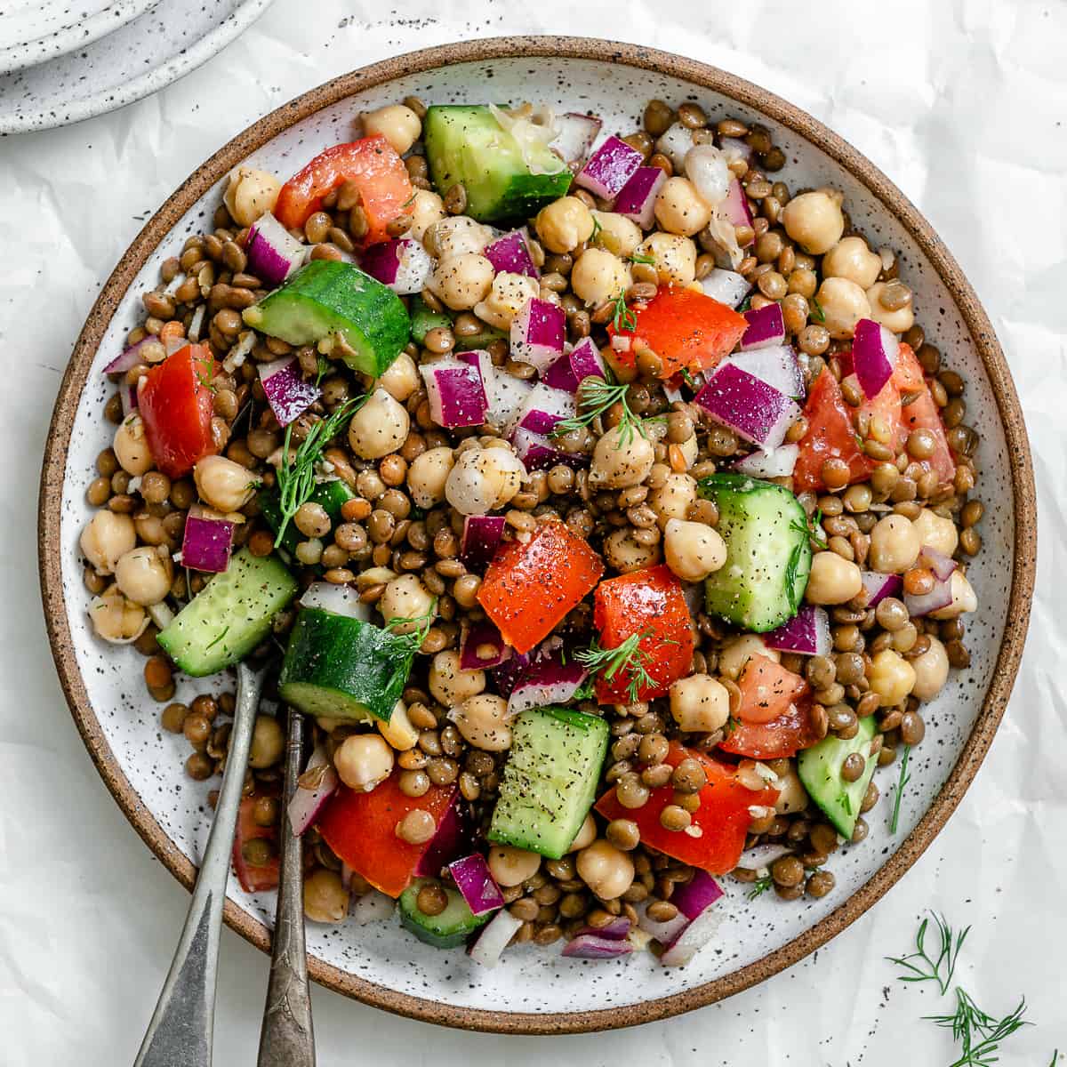 Mediterranean Lentil Salad