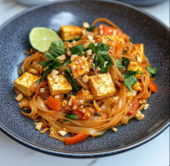 Quick Vegetable Pad Thai