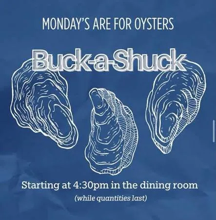 $1 oyster nights at Bar Dominion