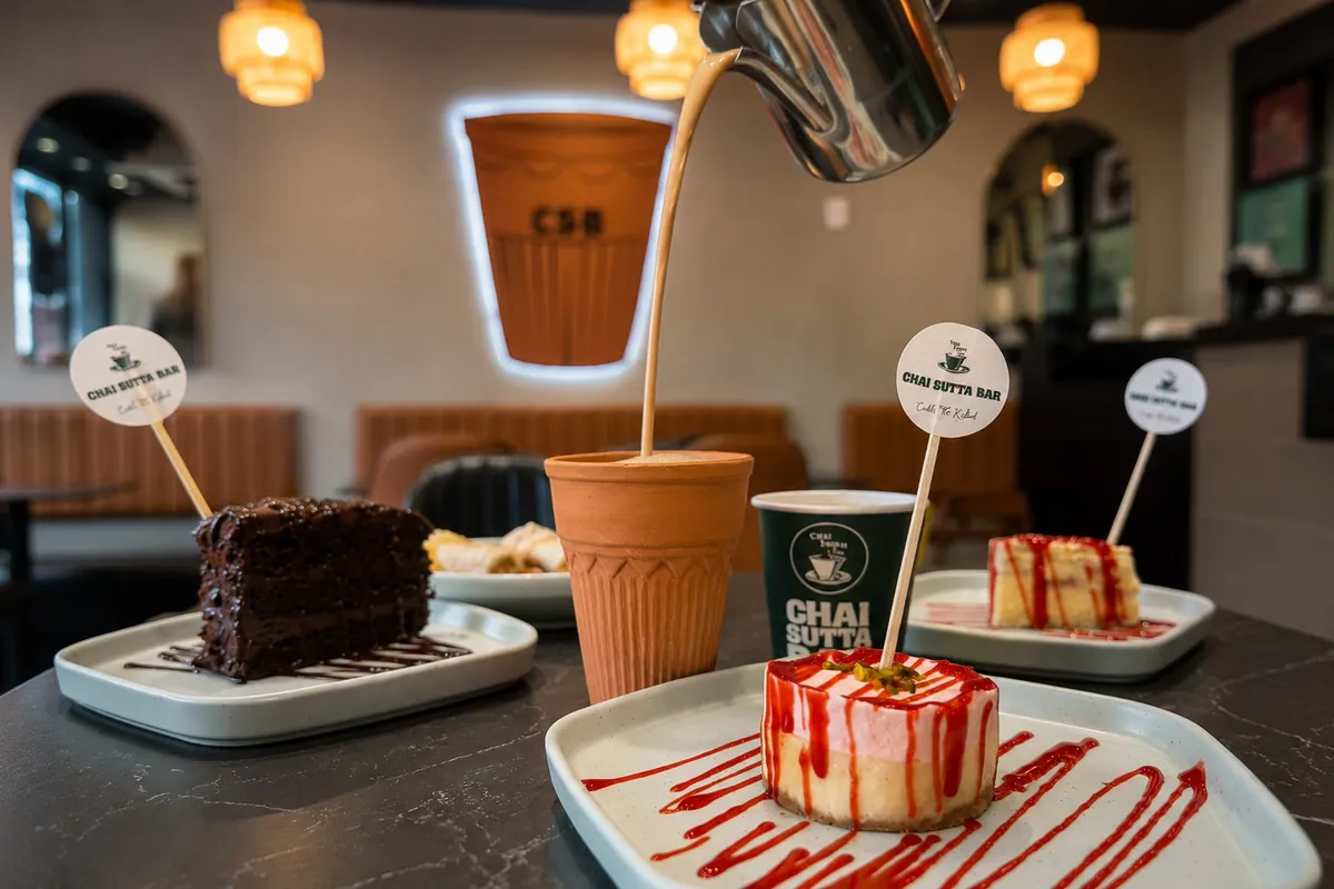 $11 | 2 Desserts + 2 Chais at Chai Sutta Bar