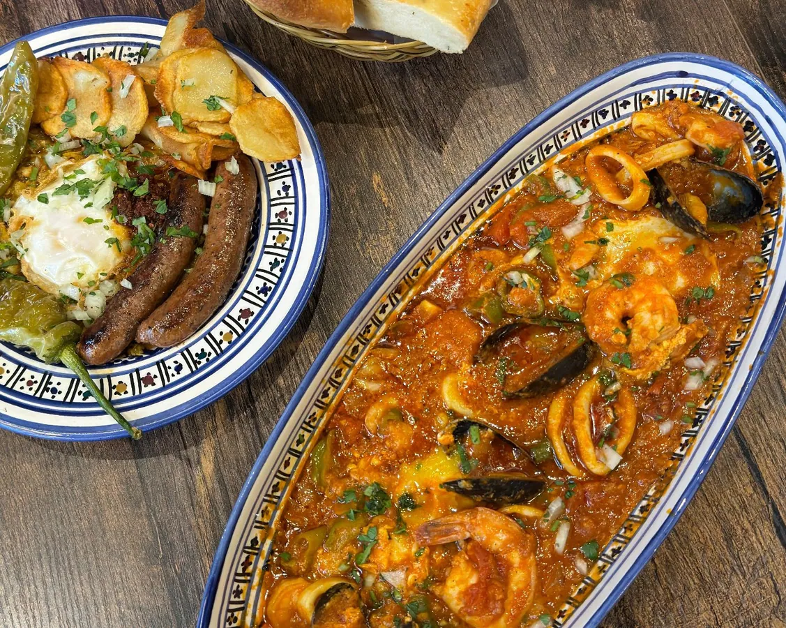 5-course Tunisian menu at El Mida