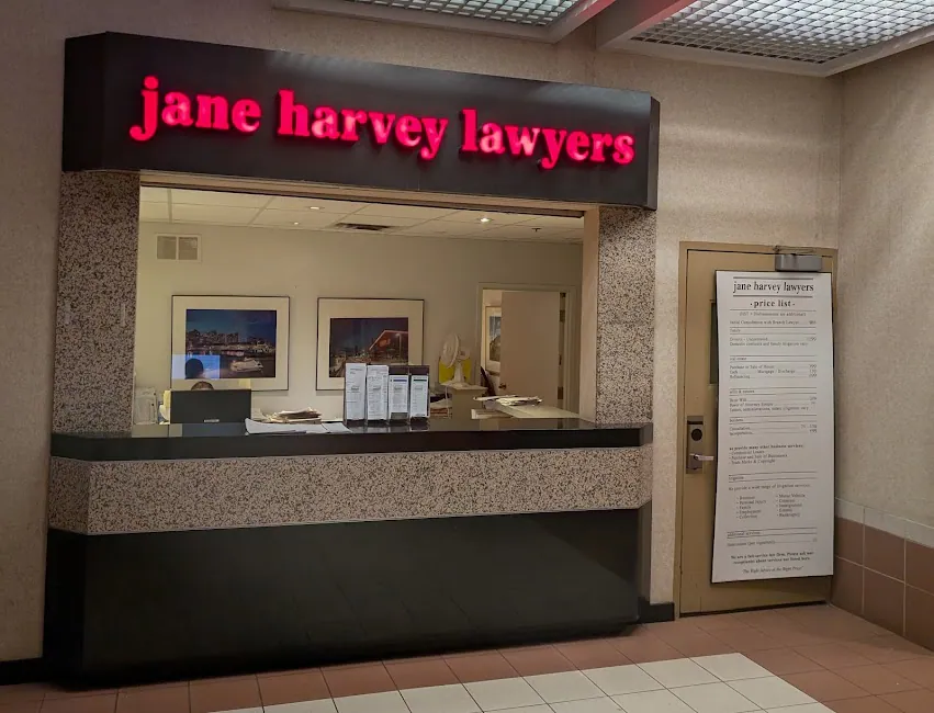 Jane Harvey Lawyers-Sheraton Centre