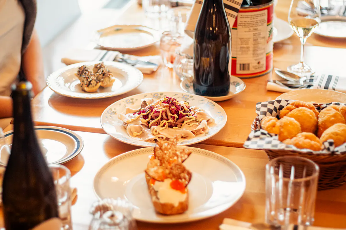 Three-course menu at Junco