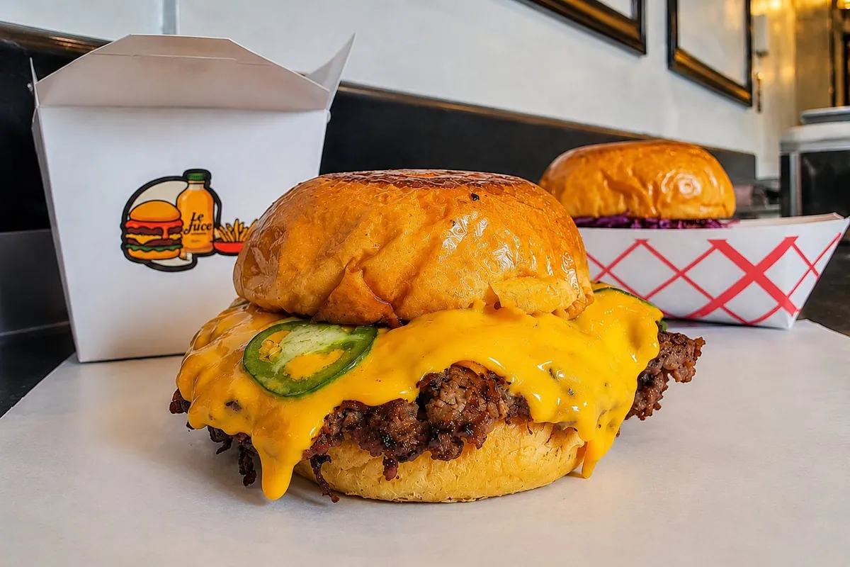 Buy one get one free Smash burgers at Le Jus