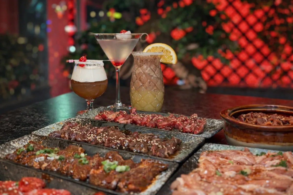 Yakiniku set for two at Mikasa Sushi Bar & Yakiniku