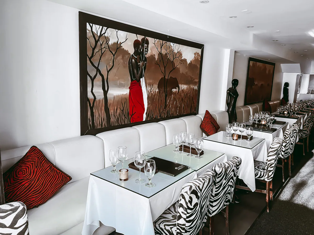 Friday vegan buffet at Nil Bleu