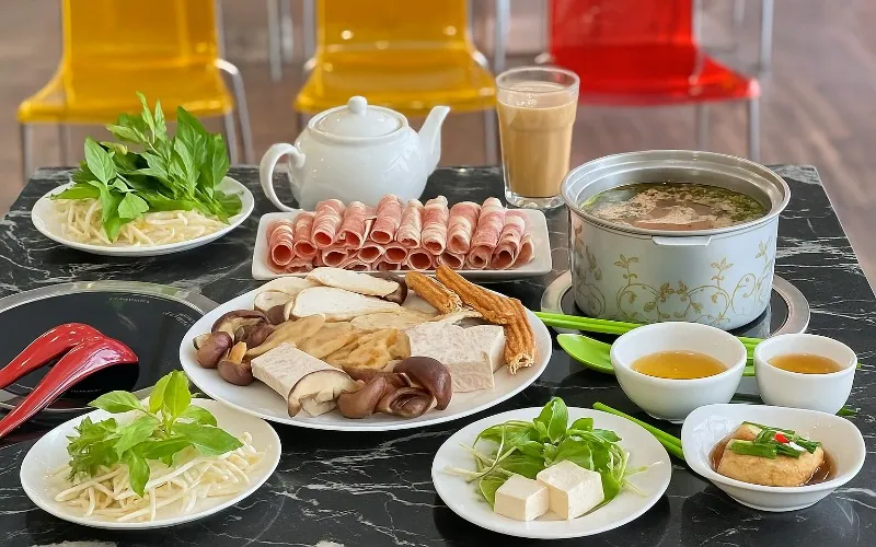 $22.96 All You Can Eat Hotpot | Soup Included at Restaurant Hoang Oanh