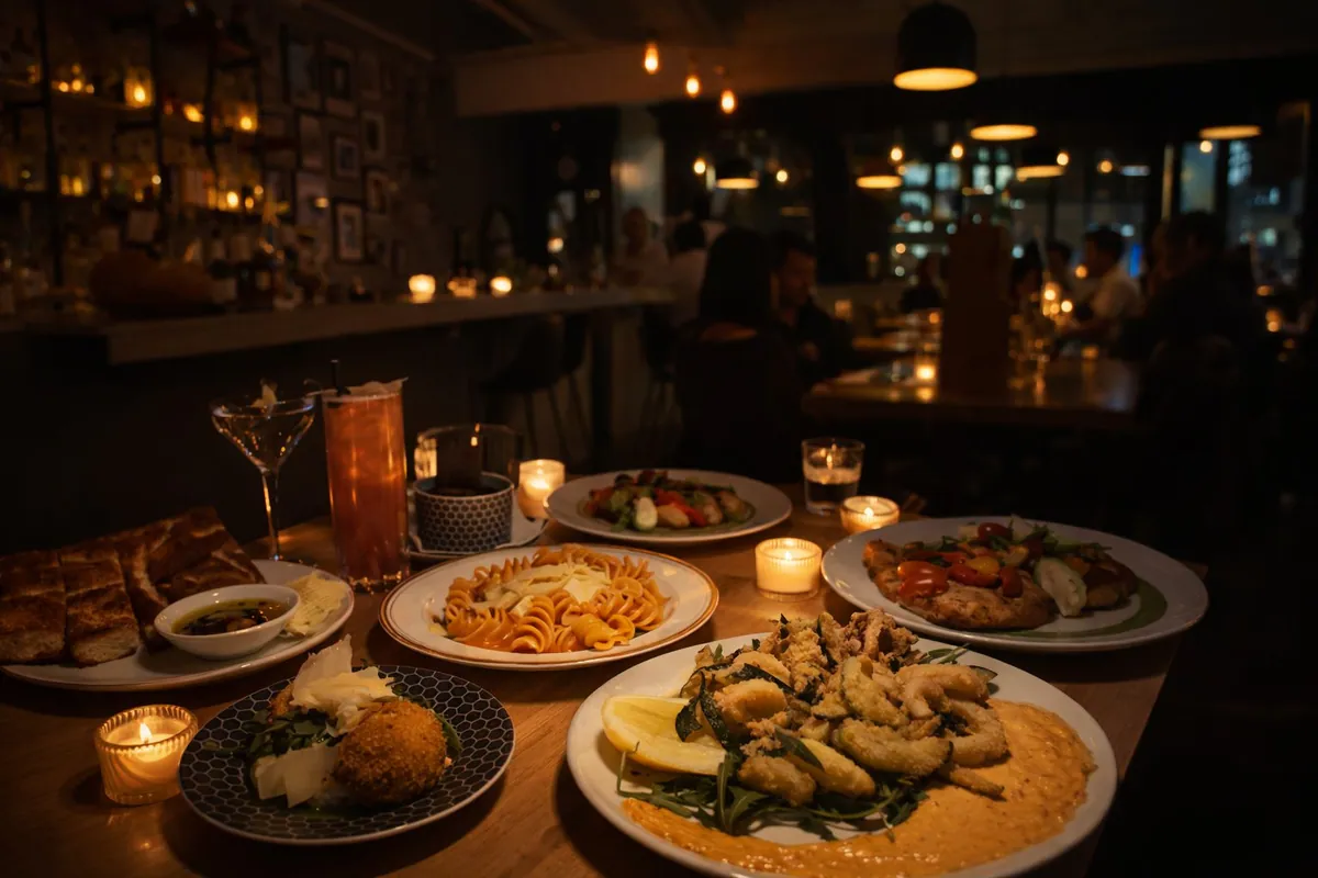 4-course tasting menu at Sauce Buvette du Quartier
