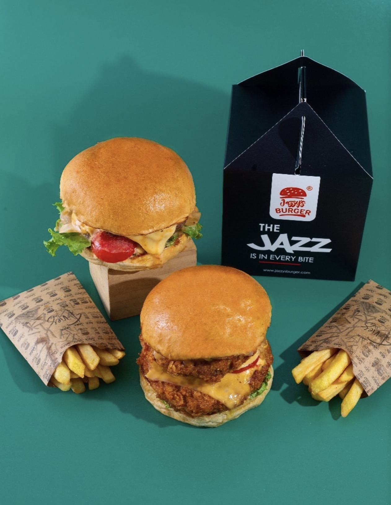 JAZZYS BURGER banner