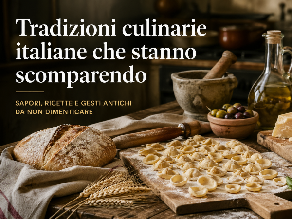 Tradizioni culinarie italiane che stanno scomparendo (e perché dovremmo salvarle)