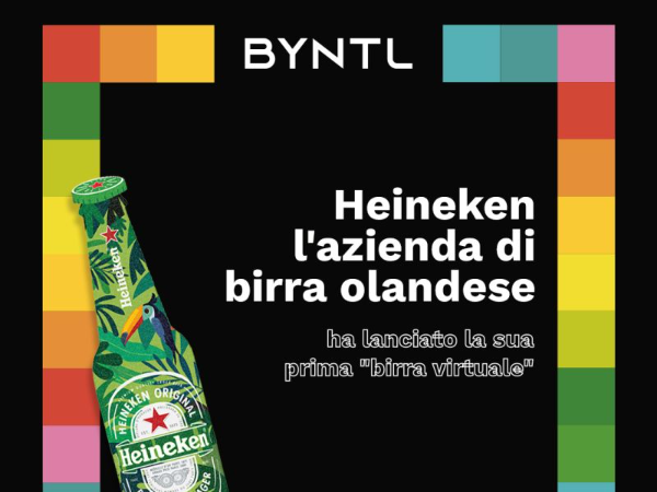 Heineken, l’azienda di birra olandese, ha lanciato la sua prima “birra virtuale”