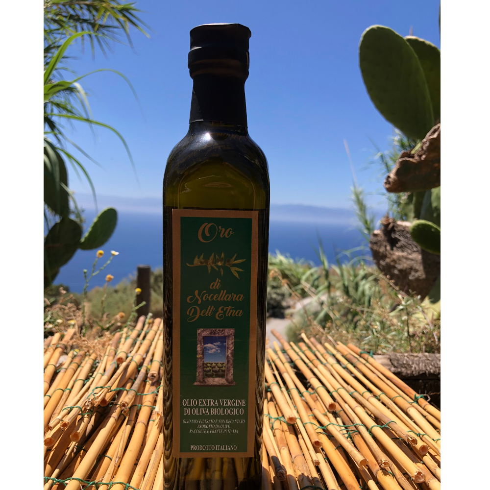 Olio EVO di Nocellara Etnea BIO - da 0,5 Litri