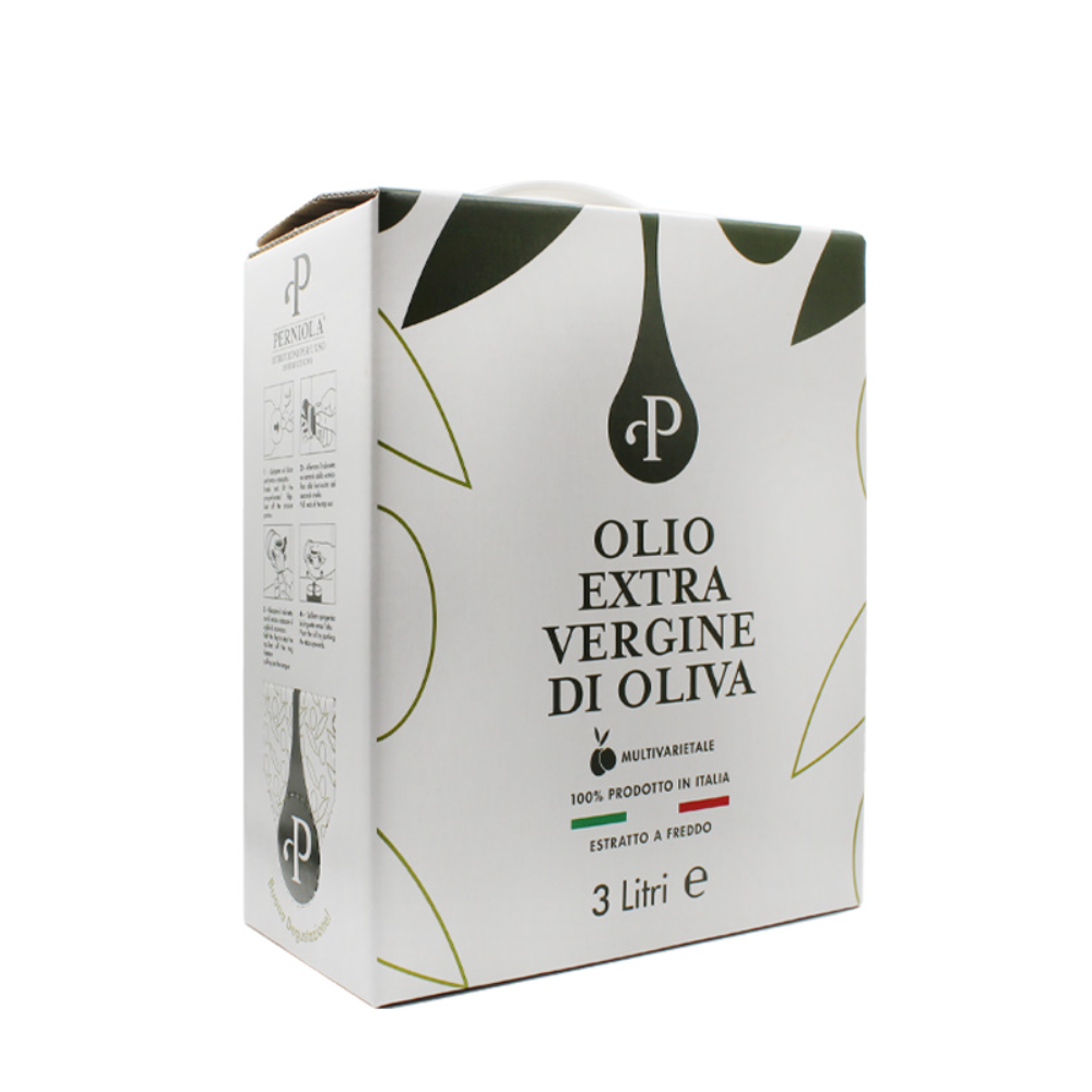 Bag in Box di Olio Extra Vergine di Oliva Multivarietale da 3 Litri o 5 Litri