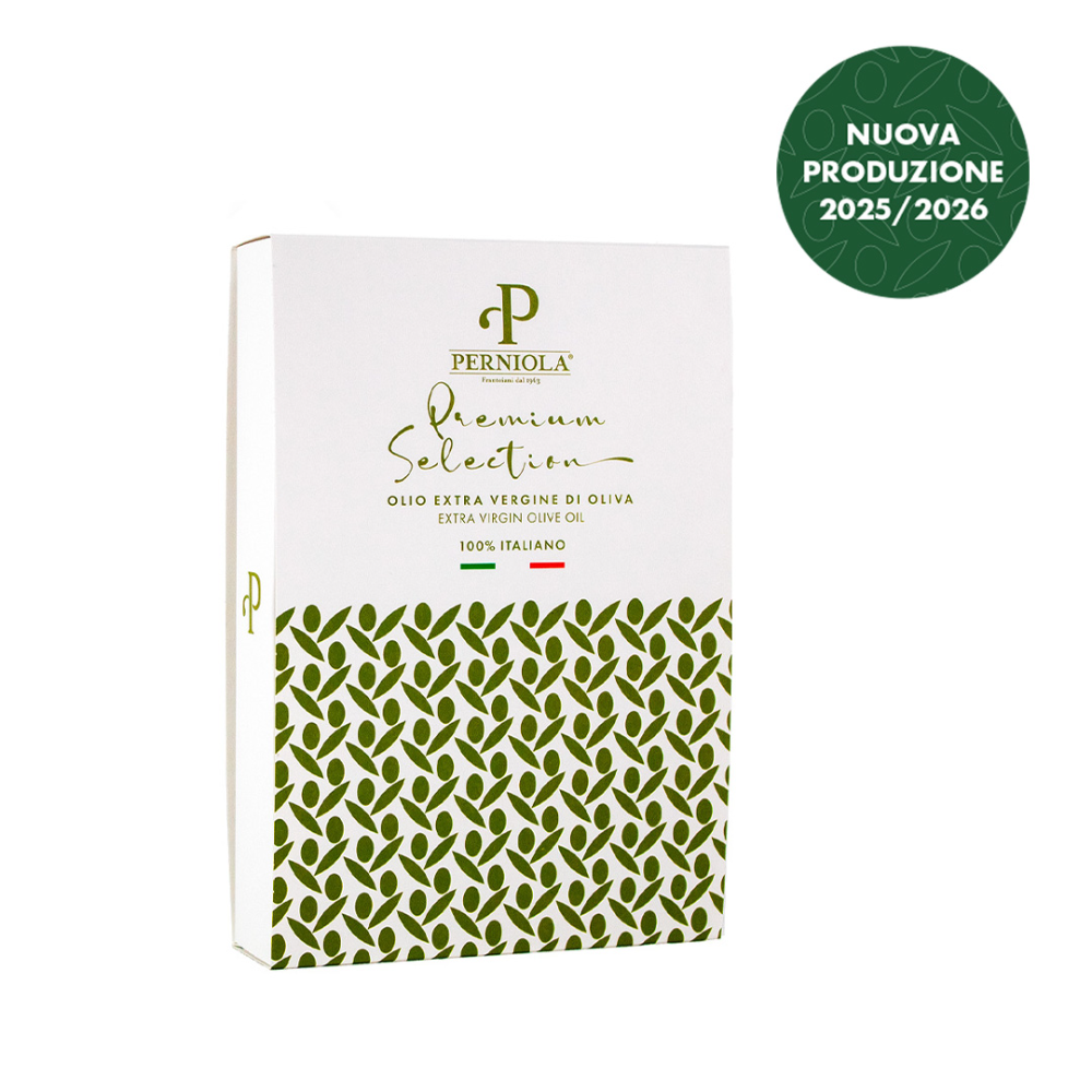 Premium Selection di Olio Perniola - 3 Bottiglie da 250ml o 4 Bottiglie da 100ml