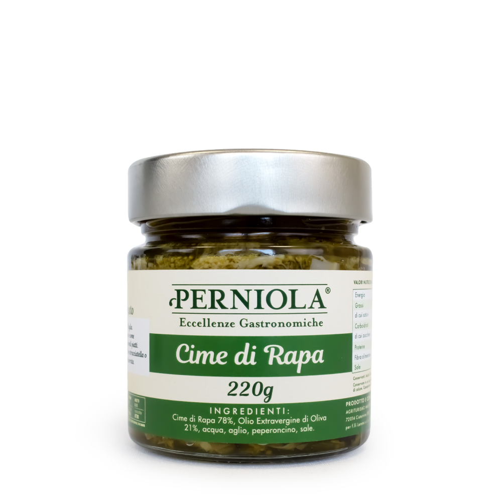 Cime di Rapa Sott'Olio Extra Vergine di Oliva - 220g