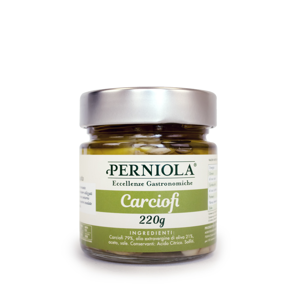 Carciofi Violetto Sott'Olio Extra Vergine di Oliva - 220g