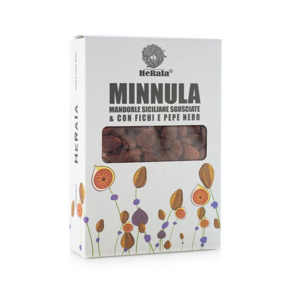 Snack a Base di Mandorle Candide ai Fichi Bianchi e Pepe Nero - 60g
