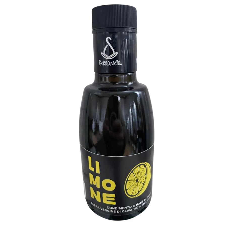 6 Bottiglie da 500ml di Olio Aromatizzato a Limone 