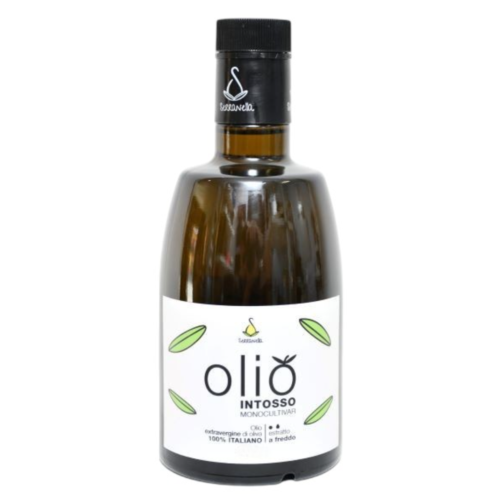 6 Bottiglie da 500ml di Olio Extra Vergine di Oliva 100% Italiano Monocultivar di Intosso