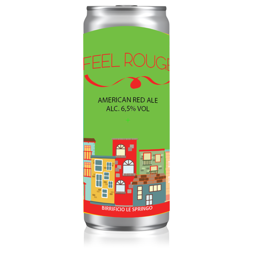 Feel Rouge - Birra Red Ale da 0,33 L