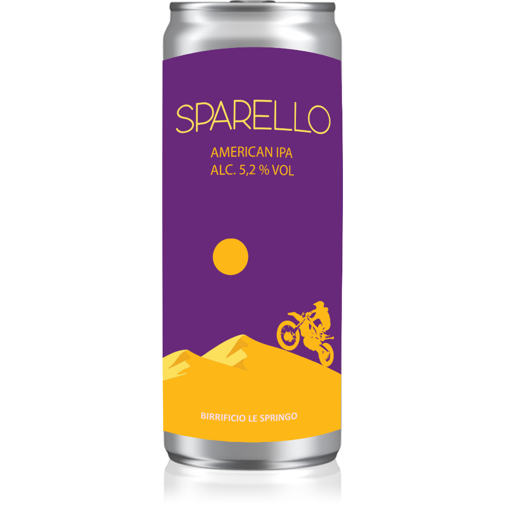 Sparello - Birra American IPA da 0.33 L