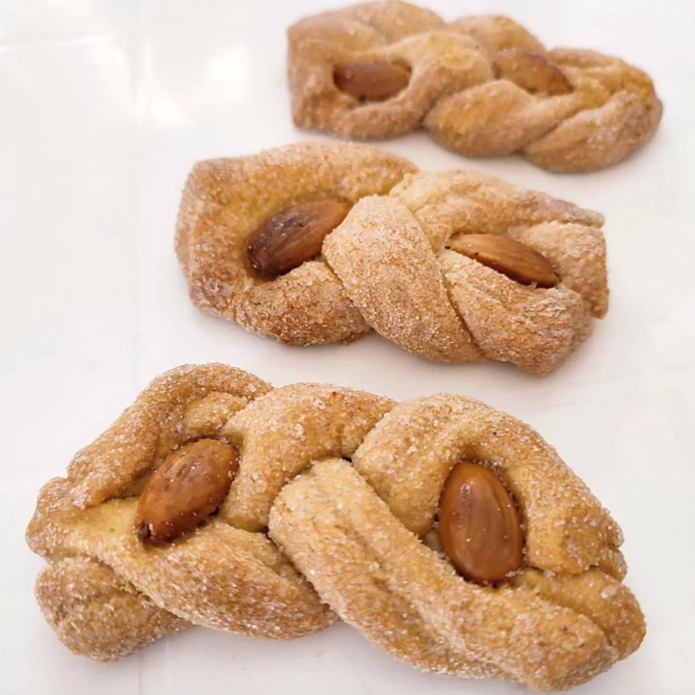 Treccine Mandorlate Dolci "Intorchiate Pugliesi" - 300g